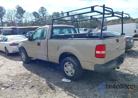 2007 Ford F-150 Stx/Xl/Xlt из США, поврежденный, VIN 1FTRF12277KC22494